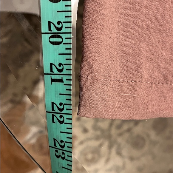 OLRIK Taupe Stretchy Crepe Coulotte Wide Leg Romper Plus Size 3X - Picture 13 of 14